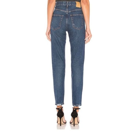 🎁NWT Anine Bing Peyton High Waist Relaxed Straight Jeans Size 30🎁 - Picture 3 of 9